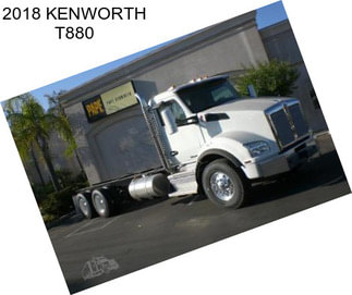 2018 KENWORTH T880