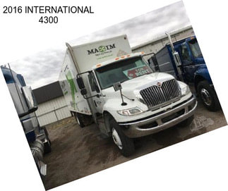 2016 INTERNATIONAL 4300