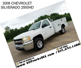 2008 CHEVROLET SILVERADO 2500HD