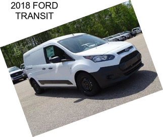 2018 FORD TRANSIT