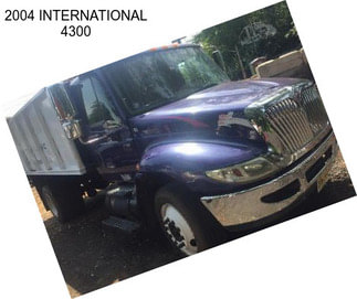 2004 INTERNATIONAL 4300