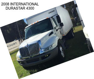 2008 INTERNATIONAL DURASTAR 4300