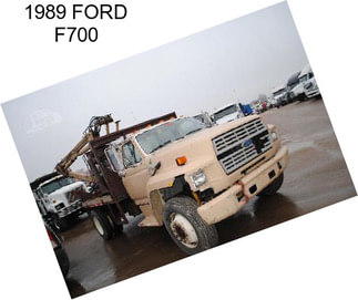 1989 FORD F700