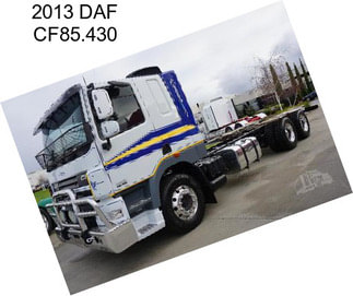 2013 DAF CF85.430