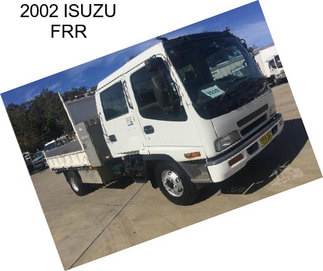 2002 ISUZU FRR