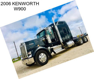 2006 KENWORTH W900