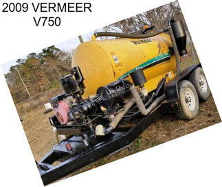 2009 VERMEER V750