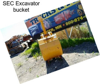 SEC Excavator bucket