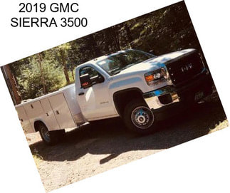 2019 GMC SIERRA 3500