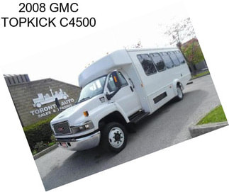 2008 GMC TOPKICK C4500