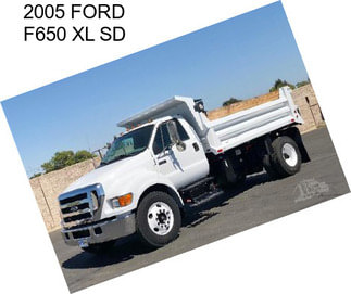 2005 FORD F650 XL SD