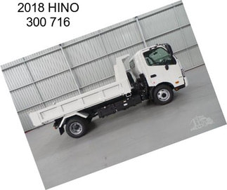 2018 HINO 300 716