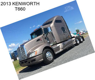 2013 KENWORTH T660