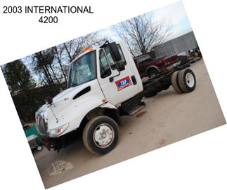 2003 INTERNATIONAL 4200