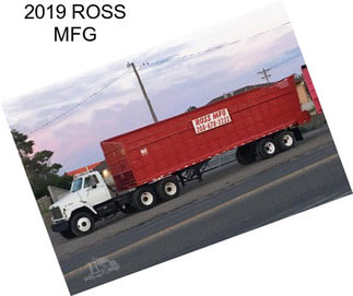 2019 ROSS MFG