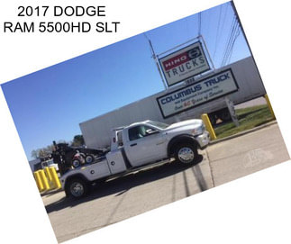 2017 DODGE RAM 5500HD SLT