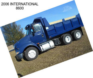 2006 INTERNATIONAL 8600