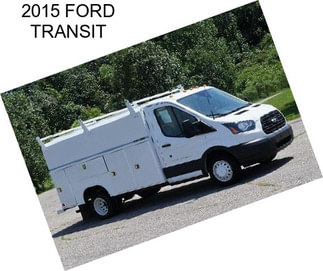 2015 FORD TRANSIT