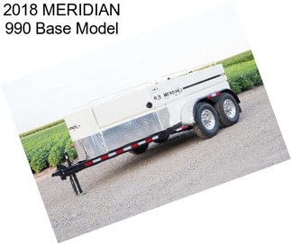 2018 MERIDIAN 990 Base Model