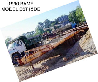 1990 BAME MODEL B6T15DE