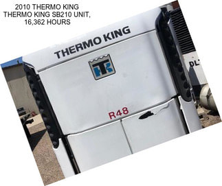 2010 THERMO KING THERMO KING SB210 UNIT, 16,362 HOURS