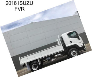 2018 ISUZU FVR