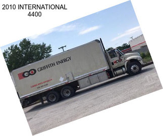 2010 INTERNATIONAL 4400