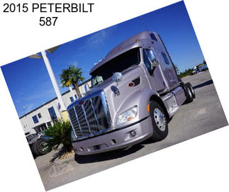 2015 PETERBILT 587