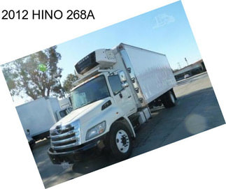 2012 HINO 268A