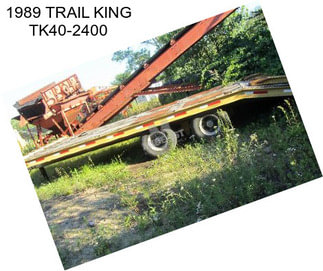 1989 TRAIL KING TK40-2400