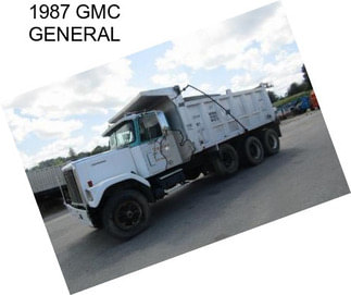 1987 GMC GENERAL