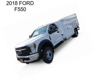 2018 FORD F550