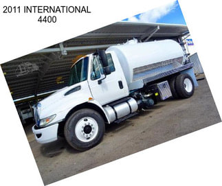 2011 INTERNATIONAL 4400