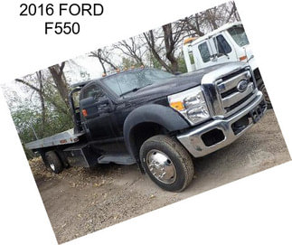 2016 FORD F550