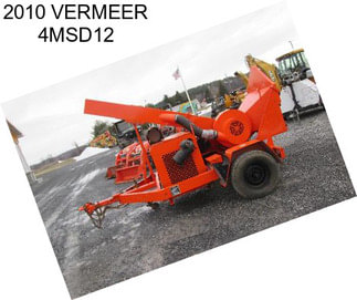 2010 VERMEER 4MSD12