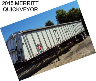 2015 MERRITT QUICKVEYOR