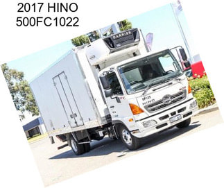 2017 HINO 500FC1022