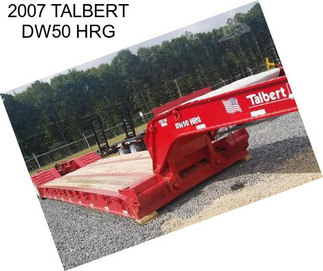 2007 TALBERT DW50 HRG