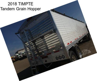 2018 TIMPTE Tandem Grain Hopper