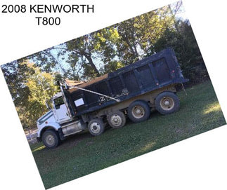 2008 KENWORTH T800