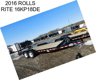 2016 ROLLS RITE 16KP18DE