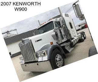 2007 KENWORTH W900