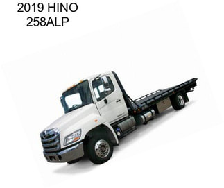 2019 HINO 258ALP