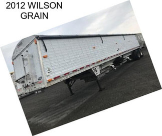 2012 WILSON GRAIN