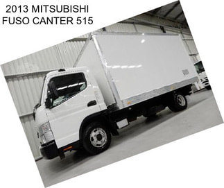 2013 MITSUBISHI FUSO CANTER 515