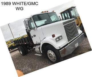 1989 WHITE/GMC WG