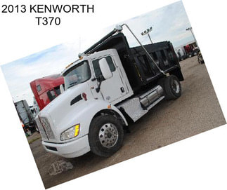 2013 KENWORTH T370