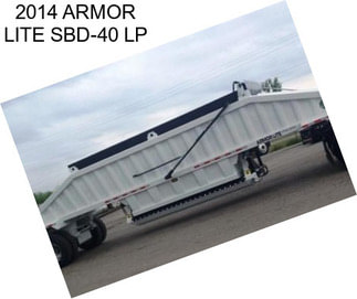 2014 ARMOR LITE SBD-40 LP