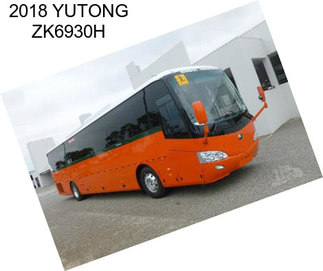 2018 YUTONG ZK6930H