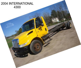 2004 INTERNATIONAL 4300